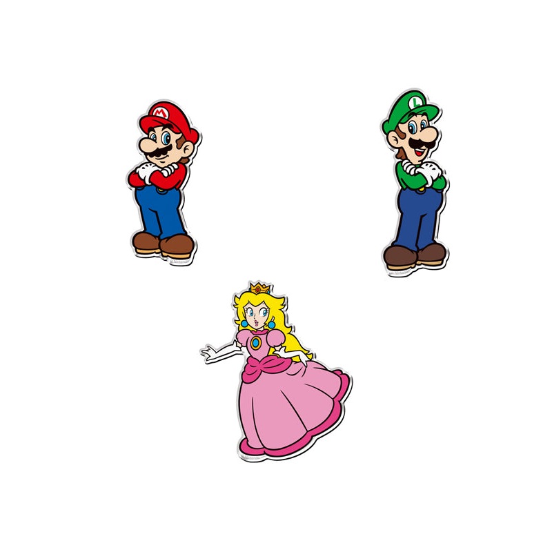 Super Mario Bandai Chara Magnets 2