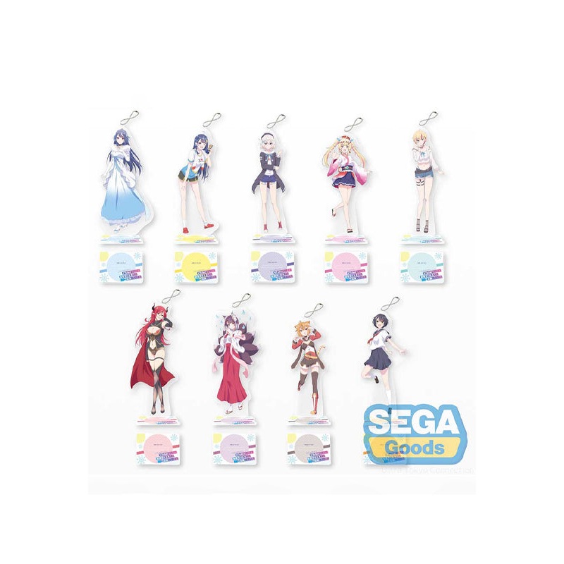 VTuber Legend: How I Went Viral after Forgetting to Turn Off My Stream SEGA TV Anime Clear Keychain With Stand (EX)