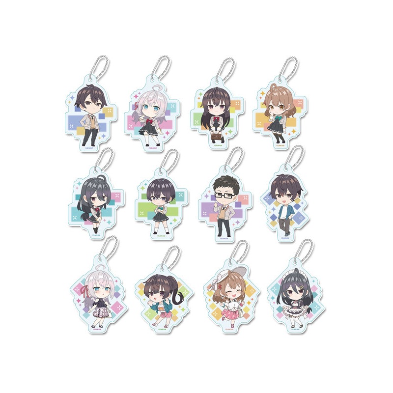 Alya Sometimes Hides Her Feelings in Russian Seasonal-Plants Trading Acrylic Key Chain