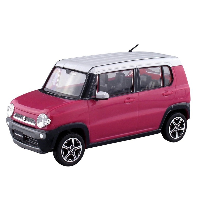 Aoshima 1/32 Suzuki Hustler Candy Pink Metallic