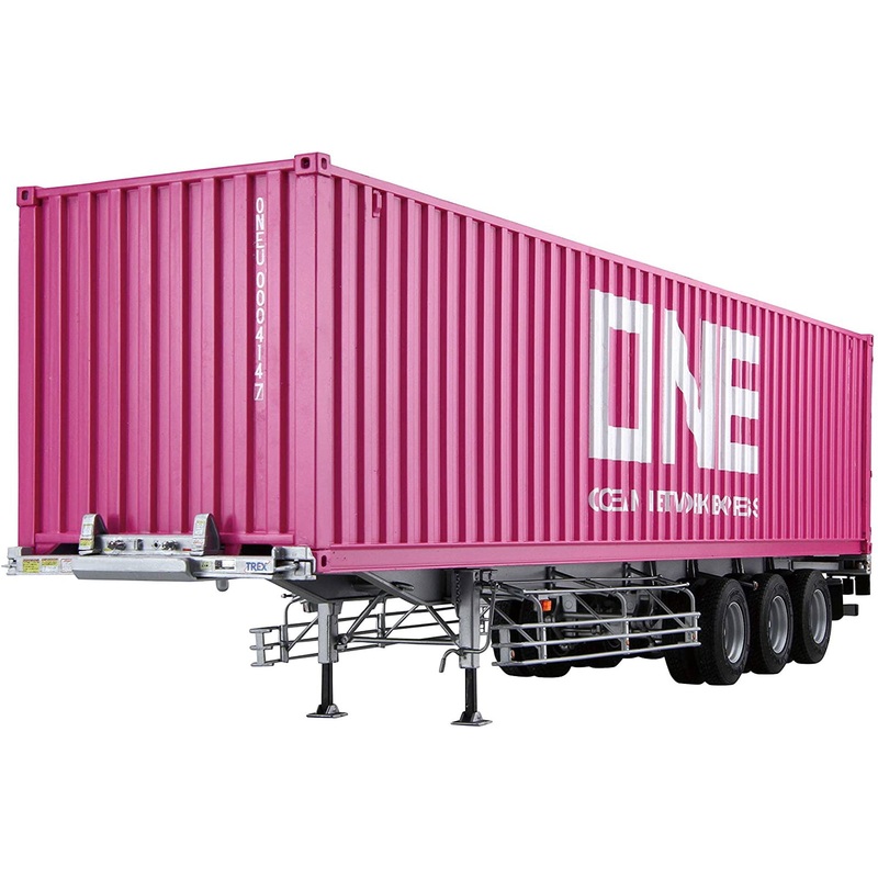 Aoshima Nippon Trex Container Semitrailer 40ft 3 axes/One Japan