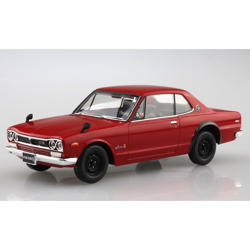 Aoshima Nissan Skyline 2000GT-R (Red)
