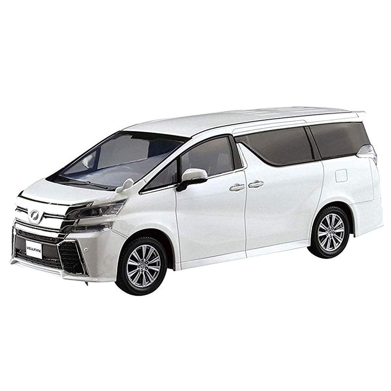 Aoshima Toyota Vellfire (White Pearl Crystal Shine)