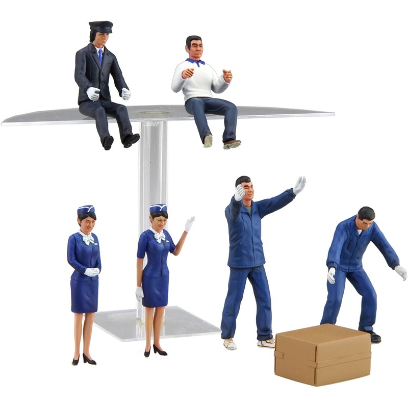 Fujimi Bus Guide & Bus Driver / Track Driver & Worker Figure Set (1/32)
