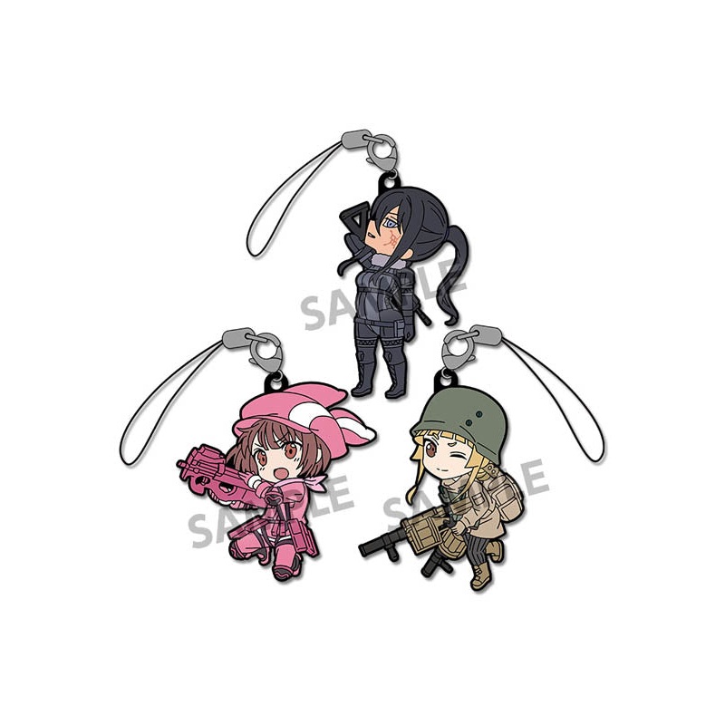 Sword Art Online Alternative Gun Gale Online HOBBY STOCK  Pikuriru! Sword Art Online Alternative Gun Gale Online Rubber Strap Set
