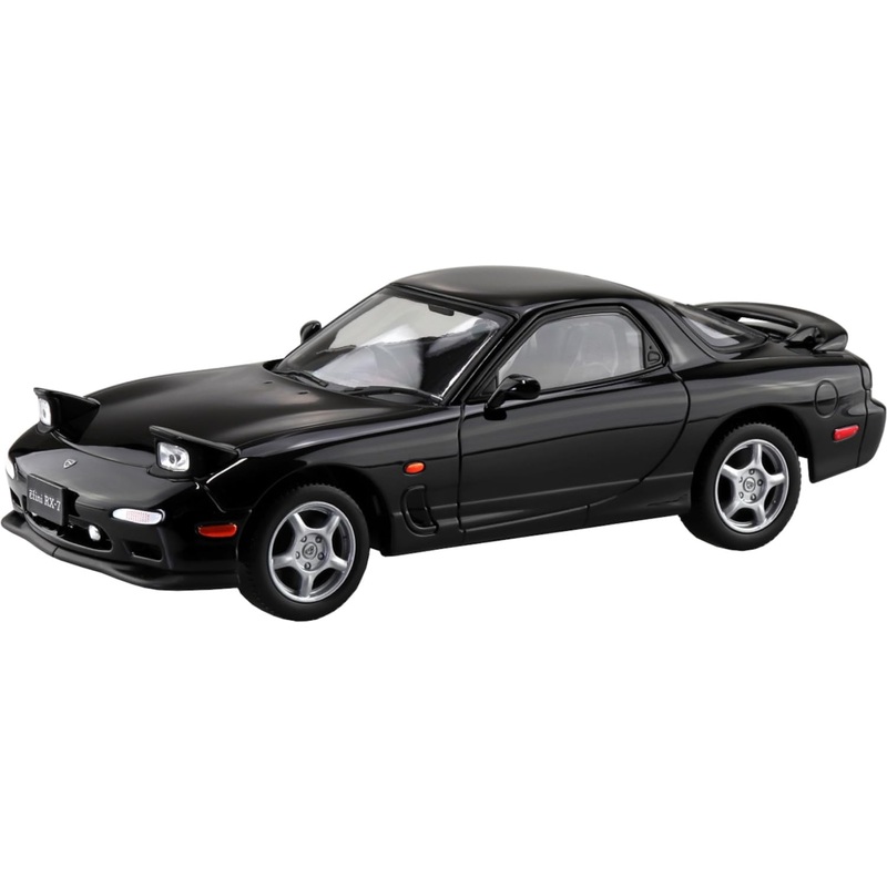 Aoshima 065525 1/32 Bunka Kyozai Raku Plastic Snap Kit No.04-BB Amfini FD3S RX-7 Brilliant Black