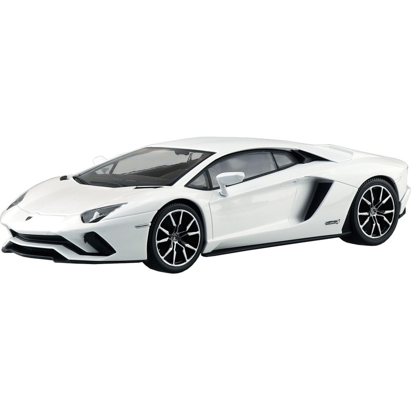 Aoshima 068144 1/32 Easy Plastic Snap Kit No.07-PW Lamborghini Aventador S Pearl White