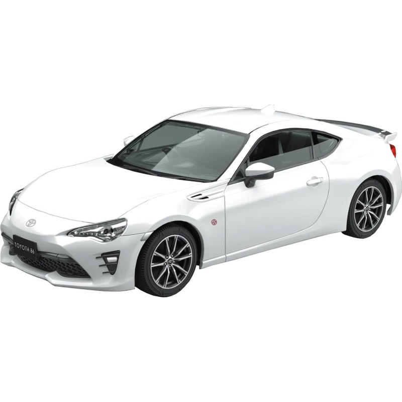 Aoshima 1/32 Easy Plastic Snap Kit No.08-CW Toyota 86 Crystal White Pearl