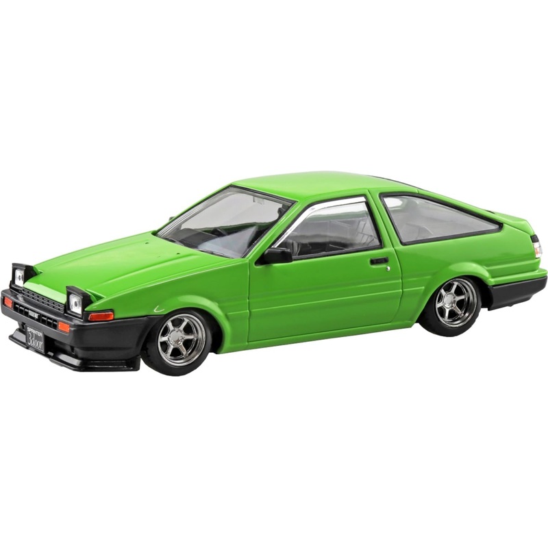 Aoshima 1/32 Easy Plastic Snap Kit No.11CU-GN Toyota Sprinter Trueno Custom (Green)