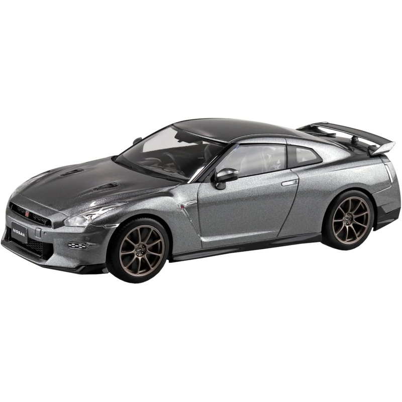Aoshima 1/32 No. 03-DM Nissan R35 NISSAN GT-R 2024 (Dark Metal Gray)