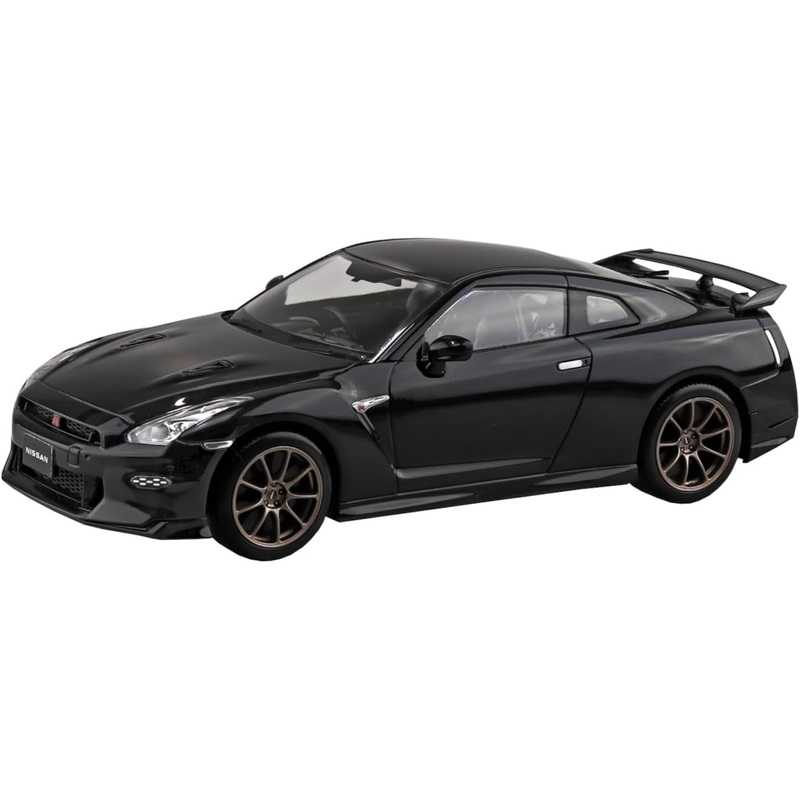 Aoshima 1/32 No.03-MB Nissan R35 NISSAN GT-R 2024 (Meteor Flake Black Pearl)