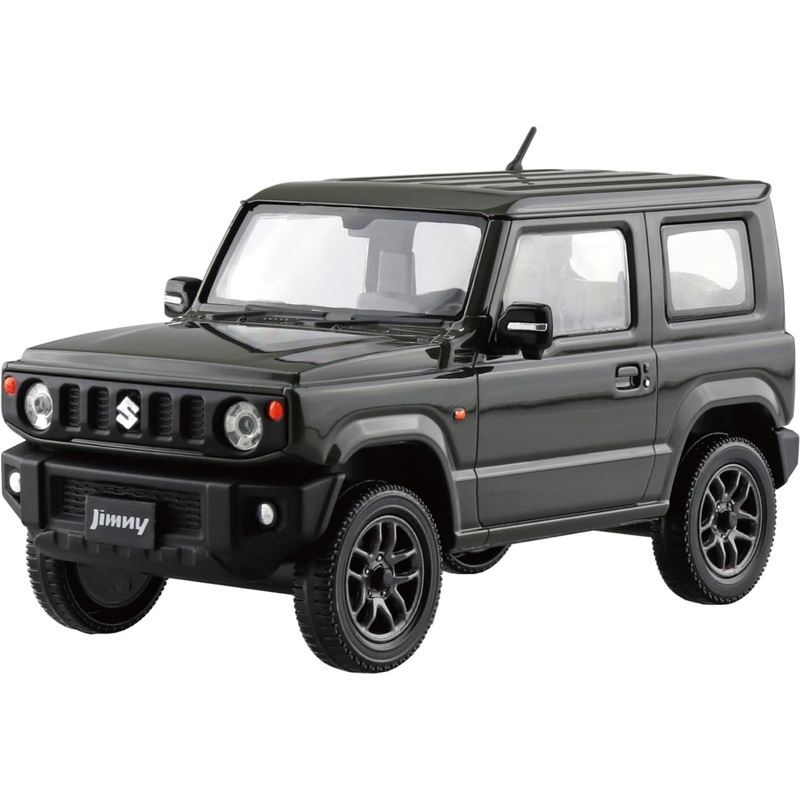 Aoshima 1/32 Raku Plastic Snap Kit No.09-JG Suzuki JB64 Jimny Jungle Green