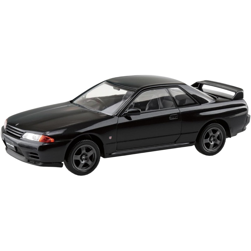 Aoshima 1/32 RakuPla Snap Kit No.14-BP Nissan R32 Skyline GT-R Black Pearl Metallic