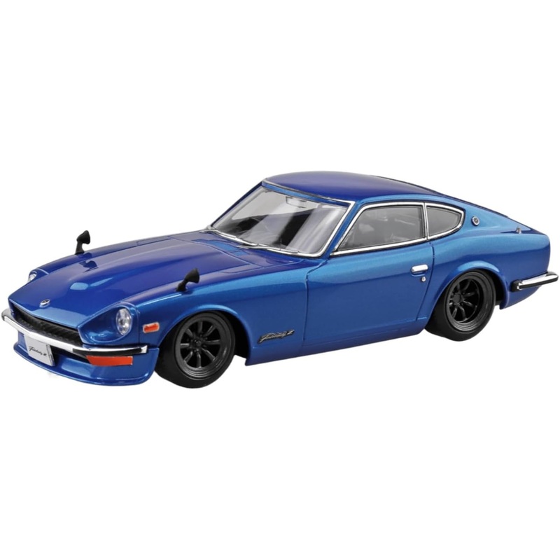 Aoshima 1/32 RakuPla Snap Kit No.15CU-BE Nissan S30 Fairlady Z Custom (Blue Metallic)