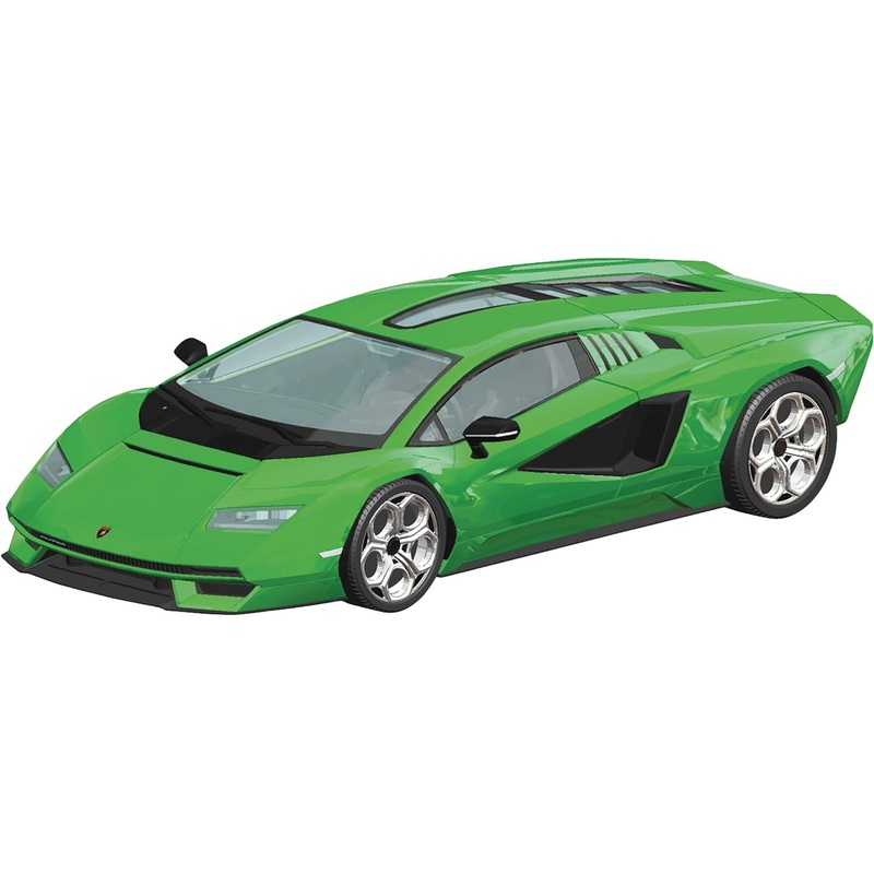 Aoshima 1/32 The Snap Kit Series Lamborghini Countach LPI 800-4 Green 19-E