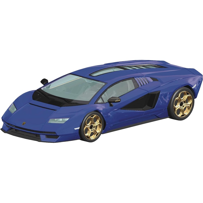 Aoshima 1/32 The Snap Kit Series Lamborghini Countach LPI 800-4 Metallic Blue 19-F
