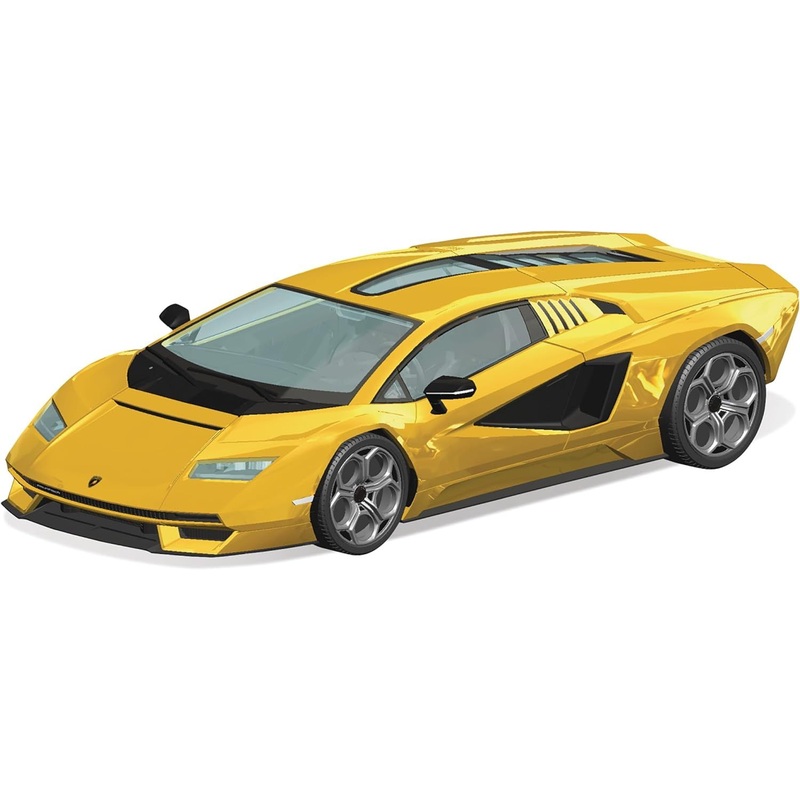 Aoshima Bunka Kyozai 19-C 1/32 The Snap Kit Series Lamborghini Countach LPI 800-4 Yellow