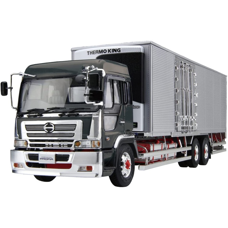 Aoshima Hino Profia Teravie FR Hyster Short Frozen Van & Thermo King