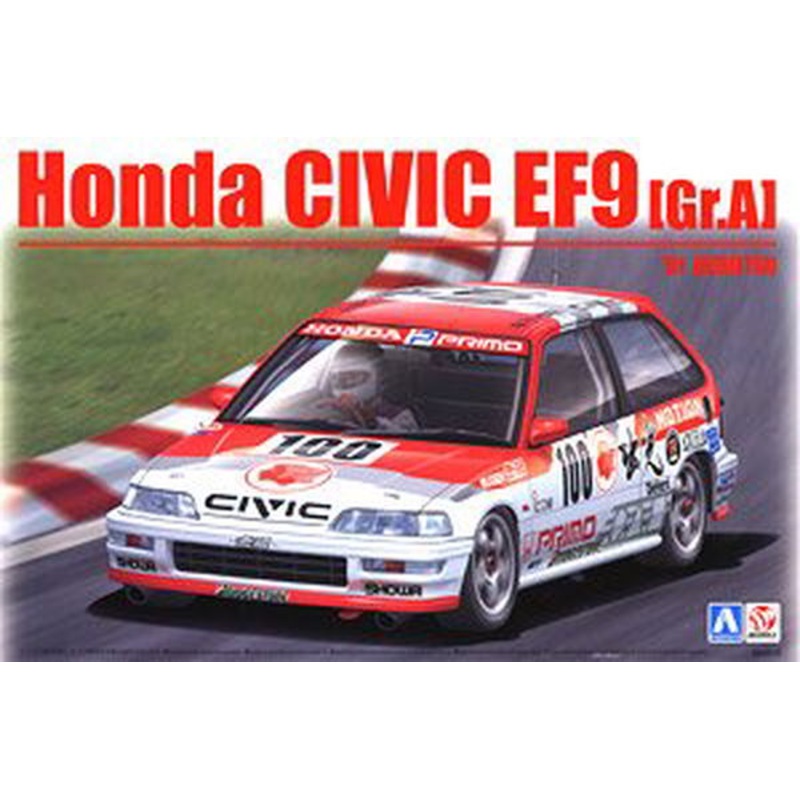 Aoshima Hond Civic EF9 GRA 91 Idemitsu