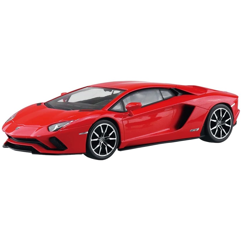 Aoshima Lamborghini Aventador S (Pearl Red)