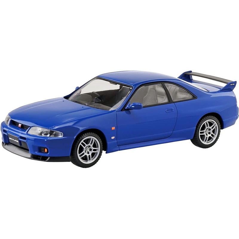 Aoshima Nissan R33 Skyline GT-R (Championship Blue)