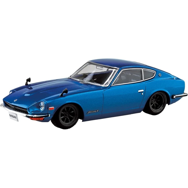 Aoshima Nissan S30 Fairlady Z Custom Wheel (Metallic Blue)