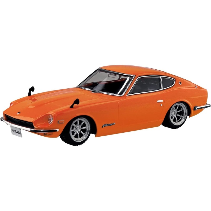 Aoshima Nissan S30 Fairlady Z Custom Wheel (Orange)