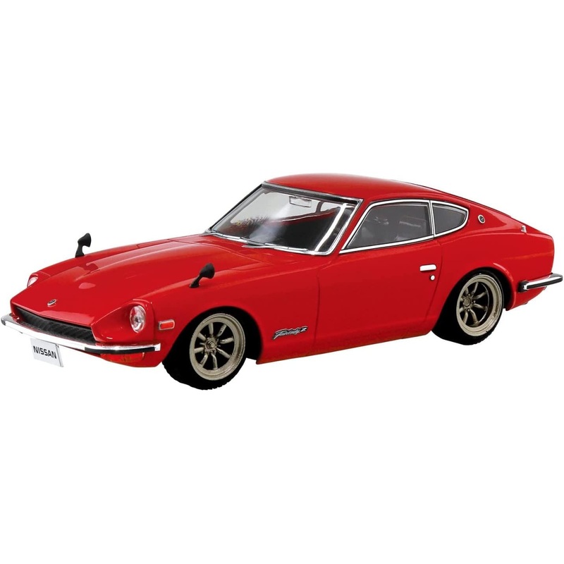 Aoshima Nissan S30 Fairlady Z Custom Wheel (Red)