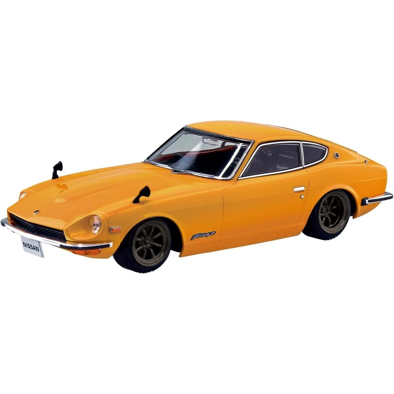 Aoshima Nissan S30 Fairlady Z Custom Wheel (Safari Brown)