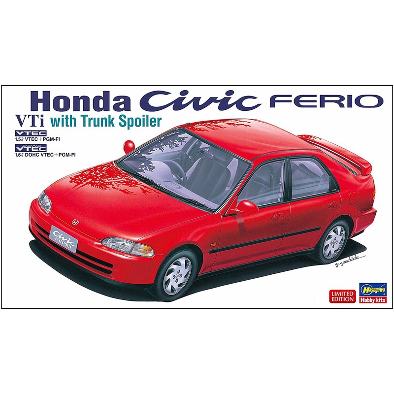 Hasegawa Honda Civic ferio VTi Trunk Spoiler Ver. (1/24 scale)