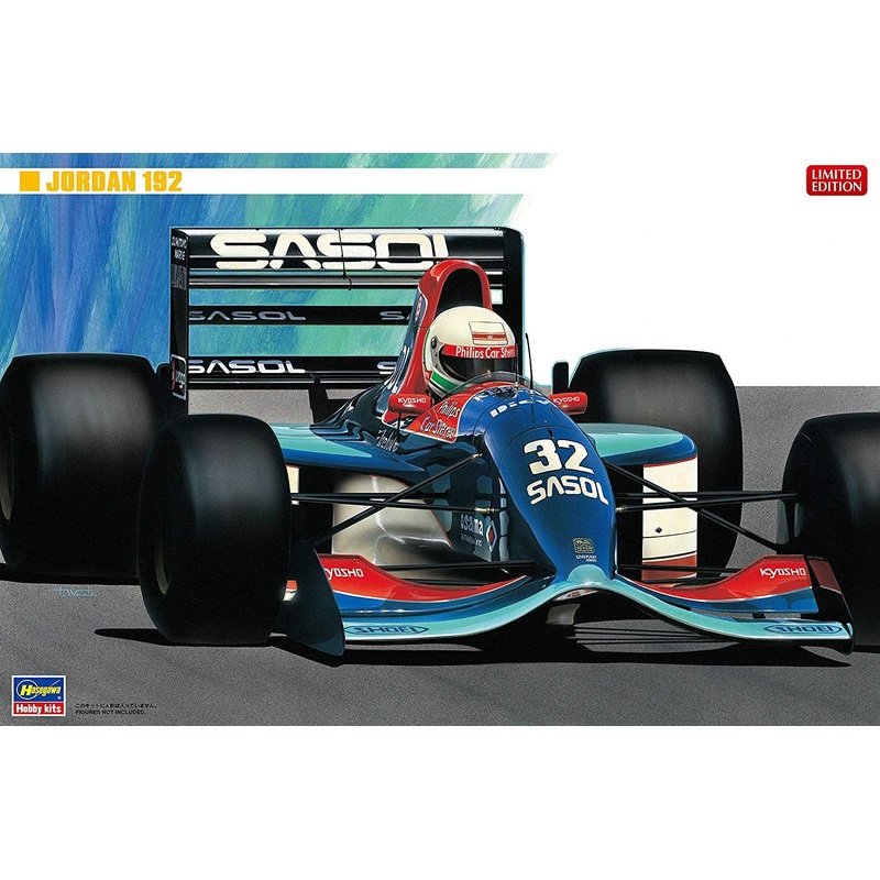 Hasegawa Jordan 192 (1/24 Scale F1 Plastic Model)