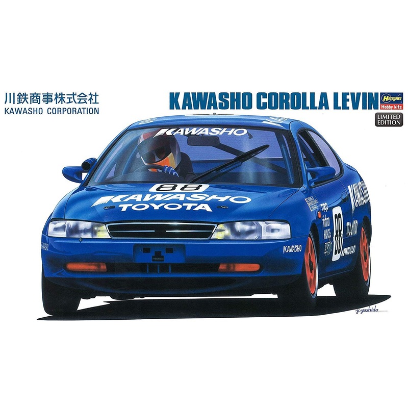 Hasegawa Kawashou Corolla Levin (1/24scale Plastic Model)