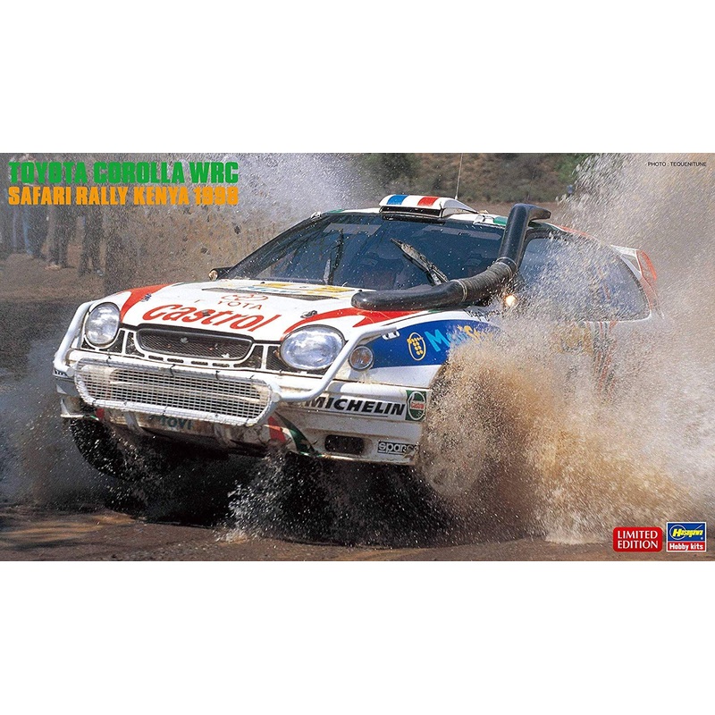 Hasegawa Toyota Corolla WRC Safari Rally Kenya 1998