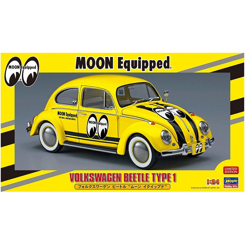 Hasegawa Volkswagen Beetle Type1 Moon Equipped
