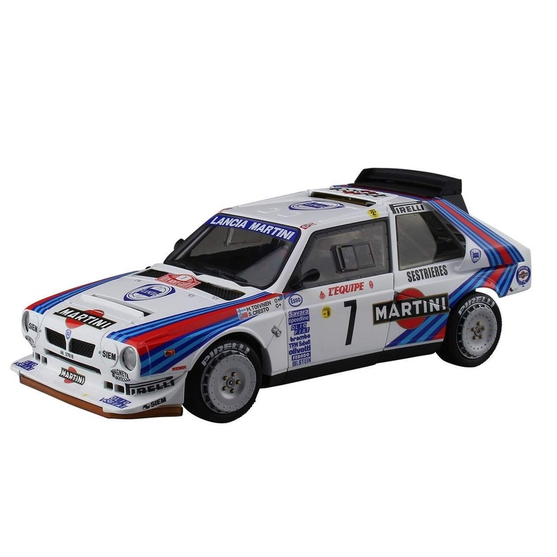 Aoshima Lancia Delta S4 Monte Carlo Rally 1986