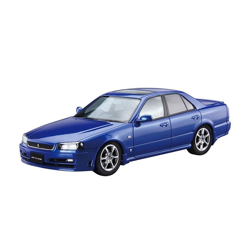 Aoshima Nissan BNR34 Skyline 25GT Turbo `01