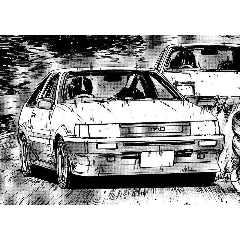 Aoshima Wataru Akiyama AE86 Levin