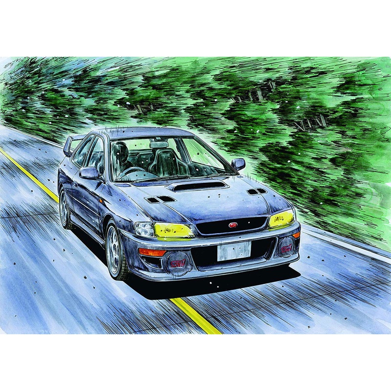 Fujimi Impressa WRX TypeR Sti Fujiwara Takumi
