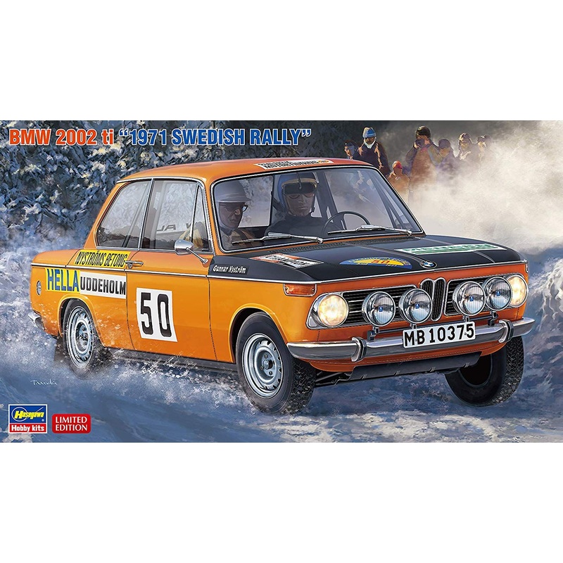 Hasegawa BMW 2002ti `1971 Swedish Rally`