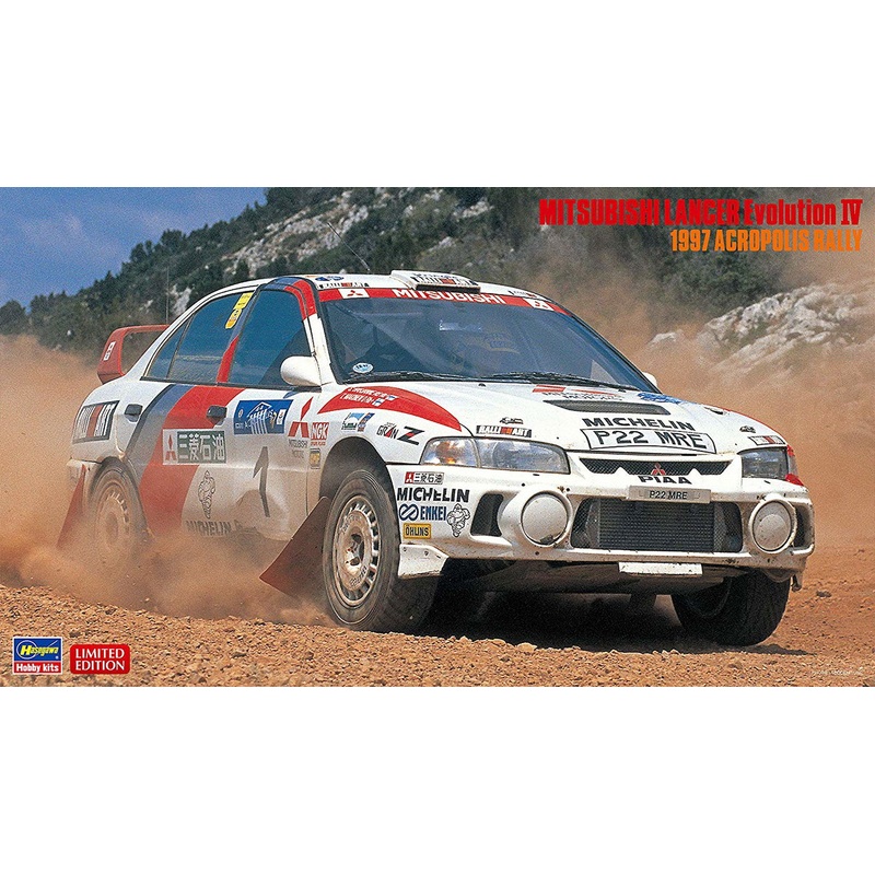 Hasegawa Mitsubishi Lancer Evolution IV `1997 Acropolis Rally