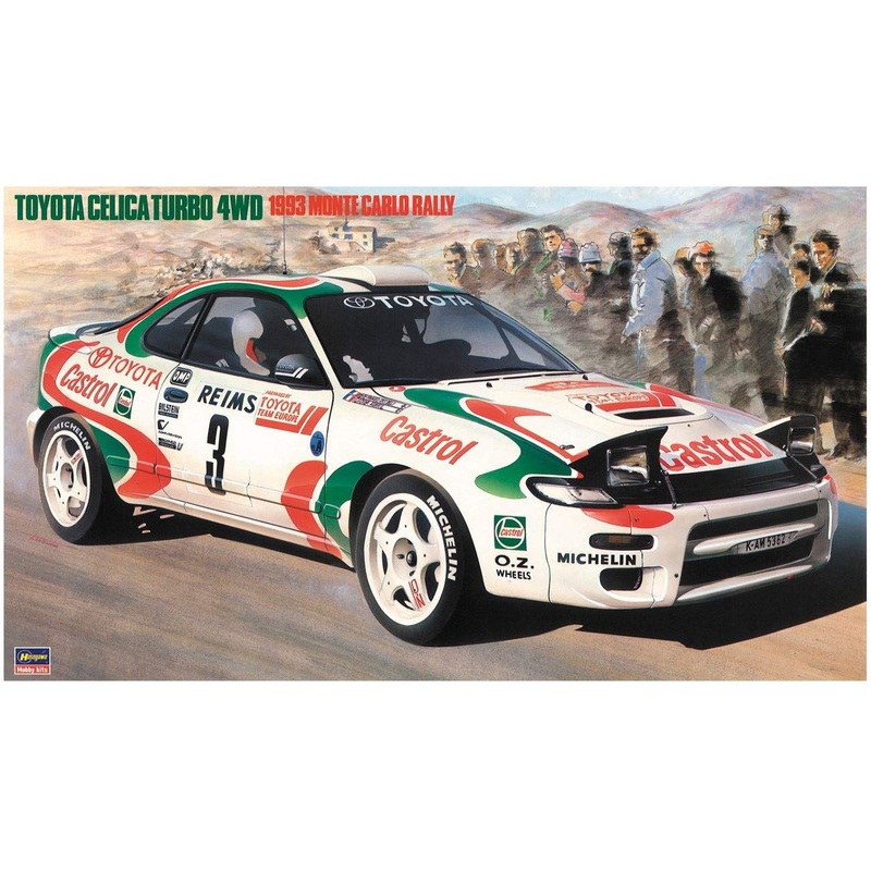 Hasegawa Toyota Celica Turbo 4WD `1993 Monte Carlo Rally`