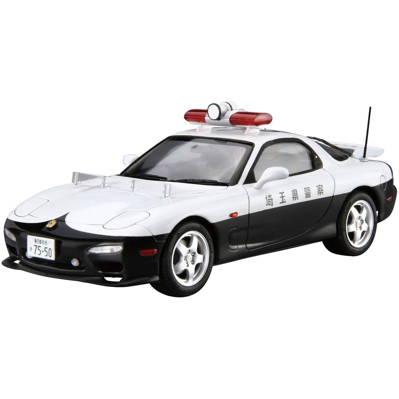 Aoshima 1/24 MAZDA FD3S RX-7 RADAR POLICE CAR '98