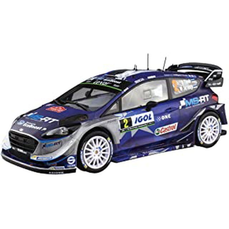 Aoshima Belkits No.13 Ford Fiesta RS WRC Tour de Corse 2017 Ott Tanak/Ma