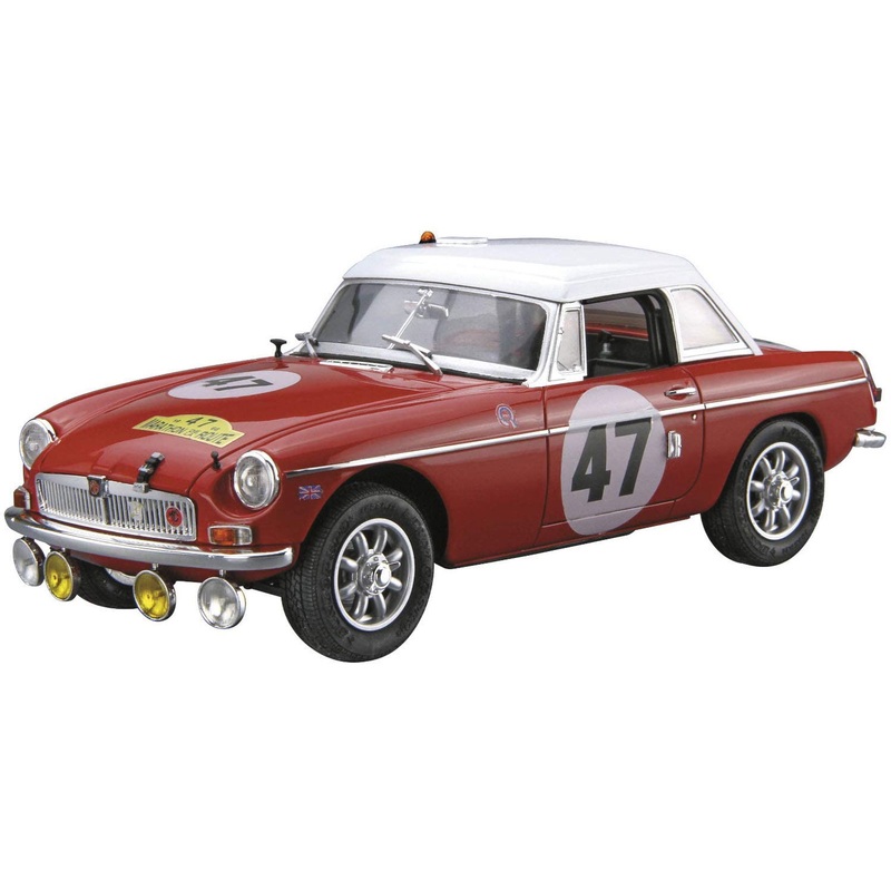 Aoshima BLMC G/HM4 MG-B CLUB RALLY Ver.`66