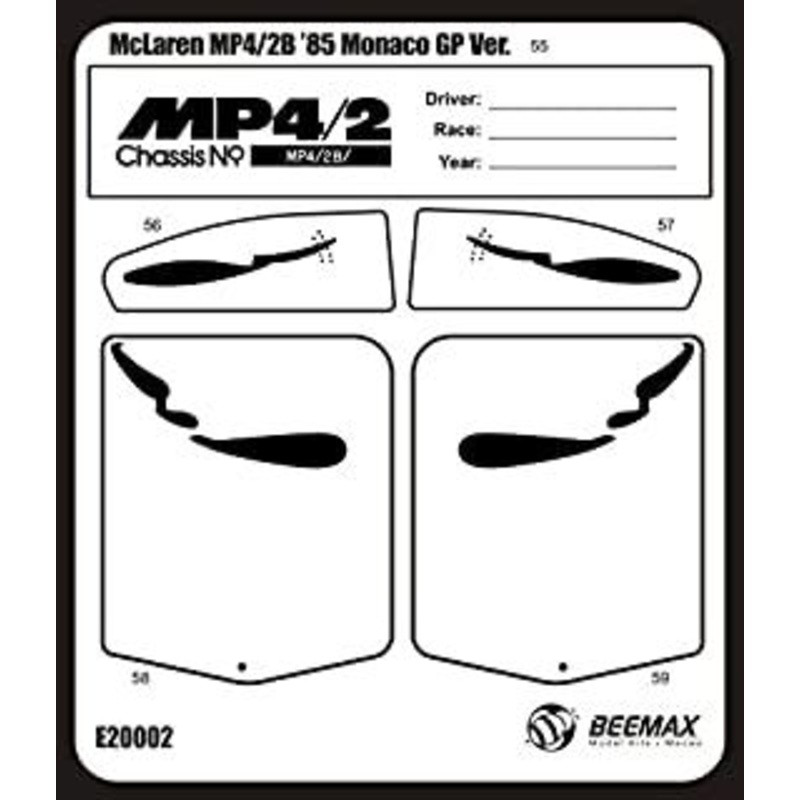 Aoshima Detail Up Parts for McLaren MP4/2B