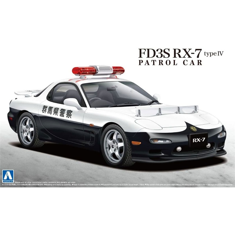 Aoshima FD3S RX-7 Type IV Patrol Car