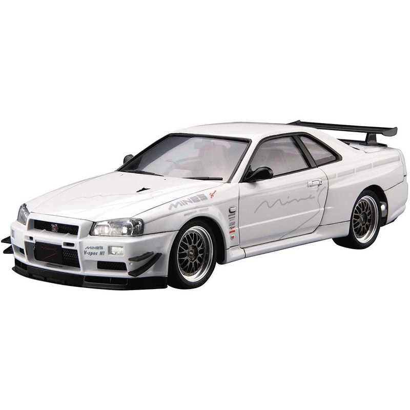 Aoshima Mine`s BNR34 Skyline GT-R `02 (Nissan)
