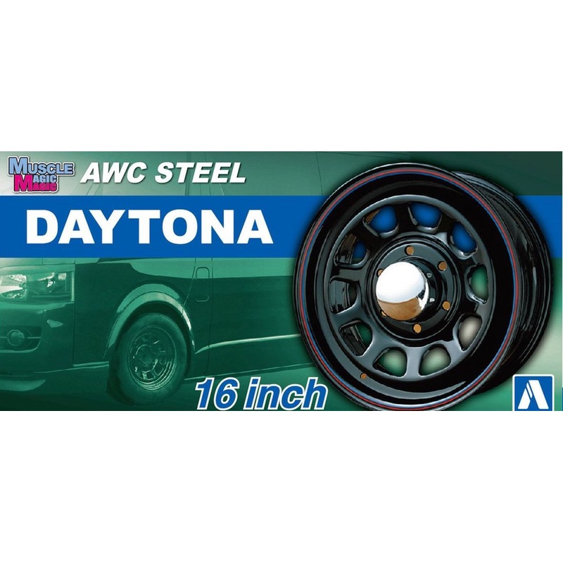 Aoshima Muscle Magic AWC Steel Daytona 16inch