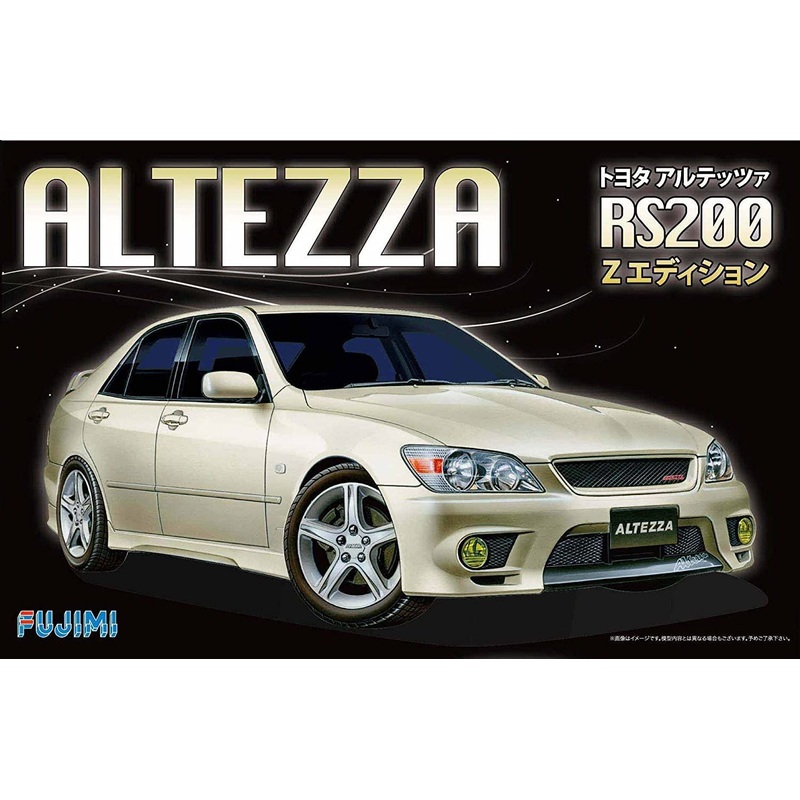 Fujimi Toyota Altezza RS200 Z Edition w/Window Frame Masking Seal