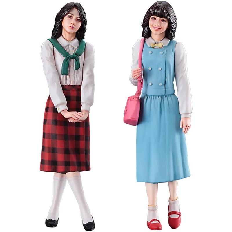 Hasegawa 80`s Girls Figure (Set of 2)